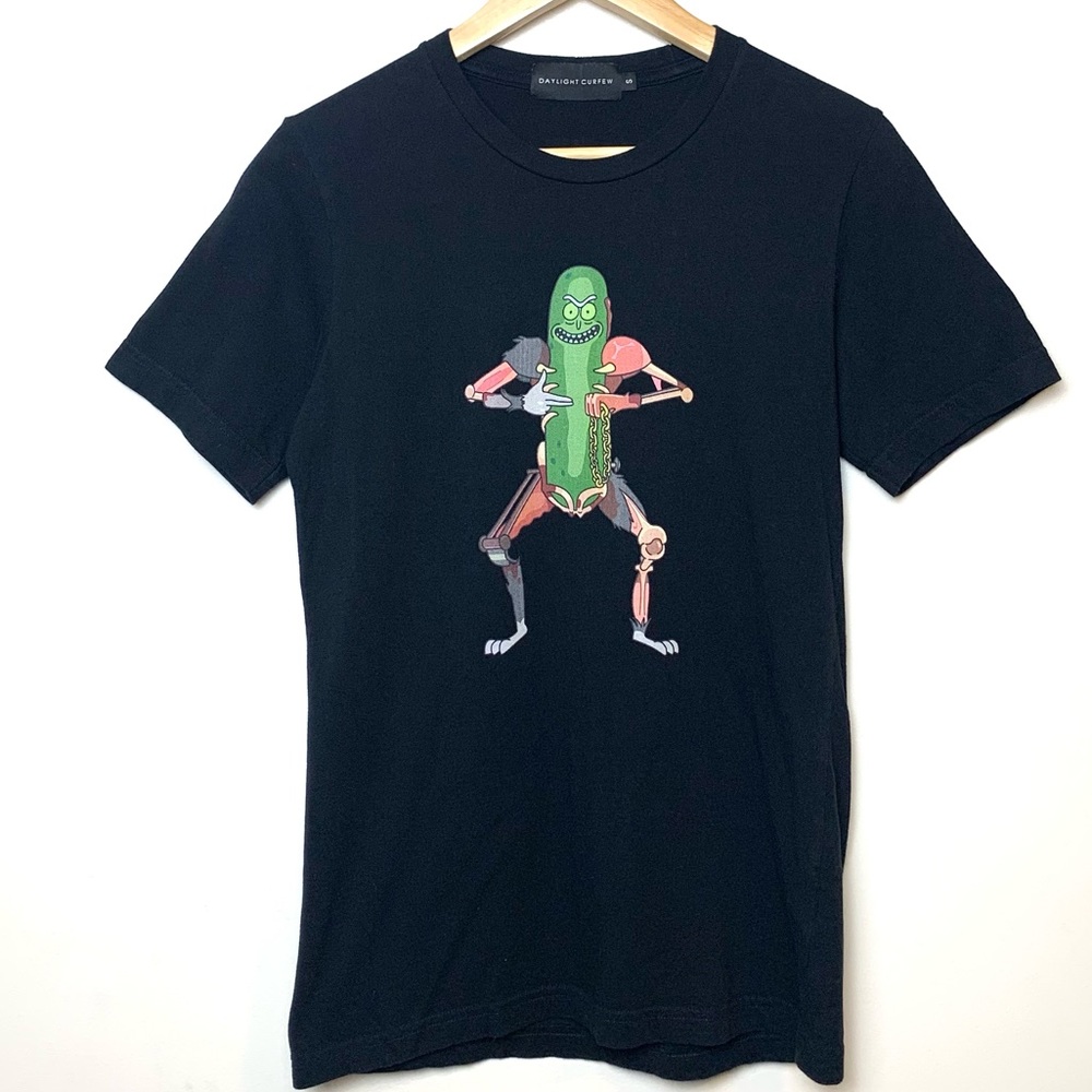 Daylight Curfew Pickle Rick Graphic Tee